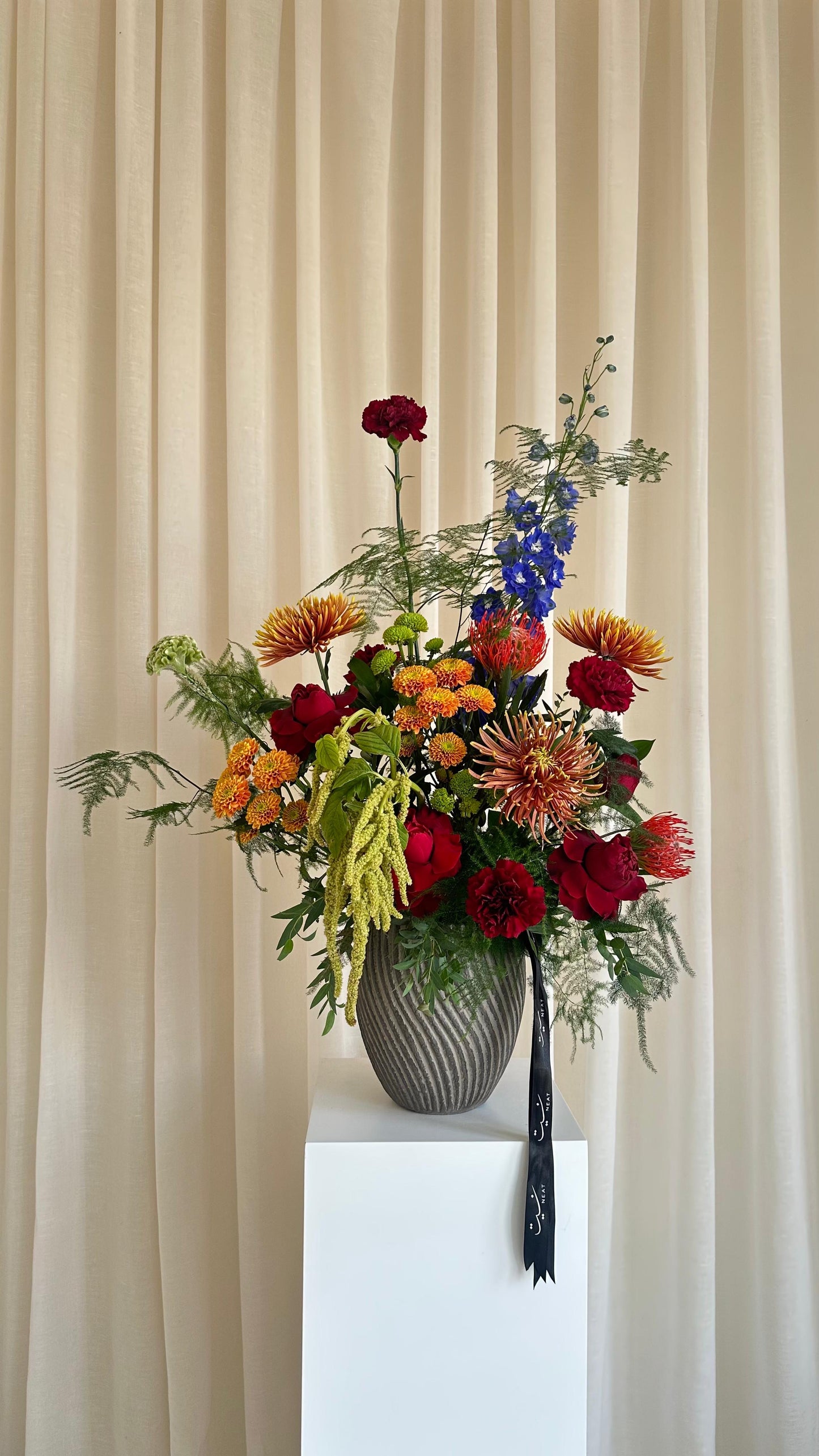 colorful vase