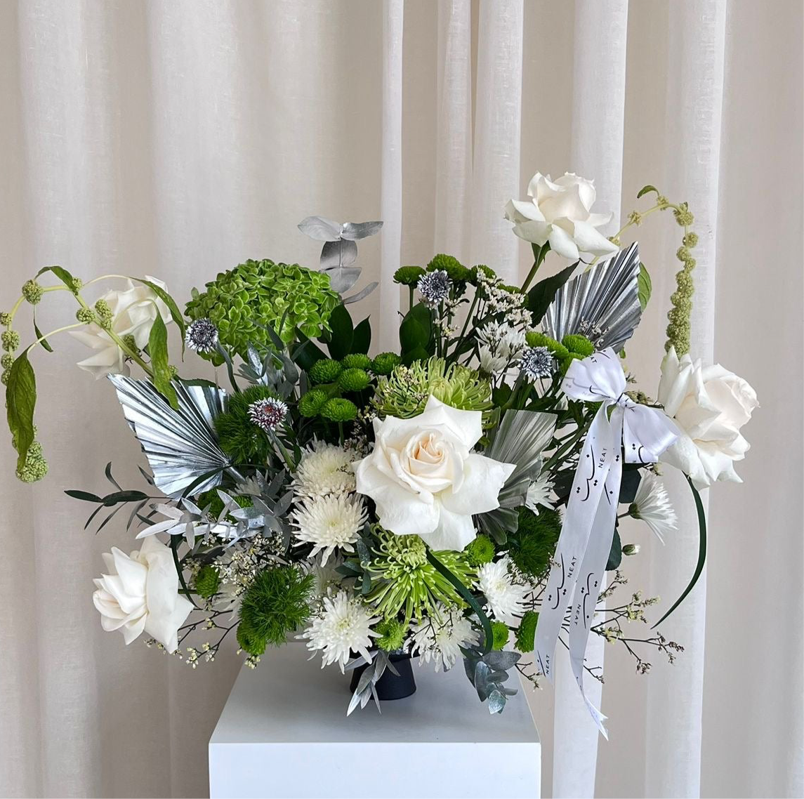 silver roses