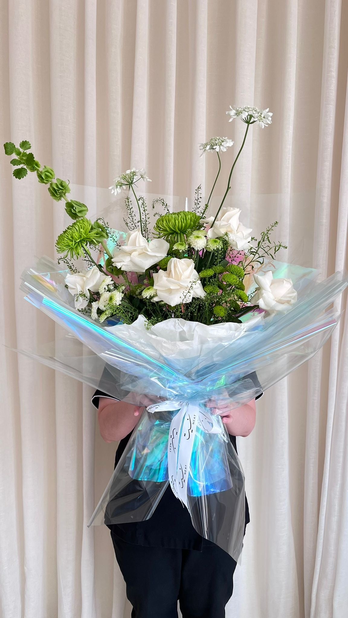 Blue wrap