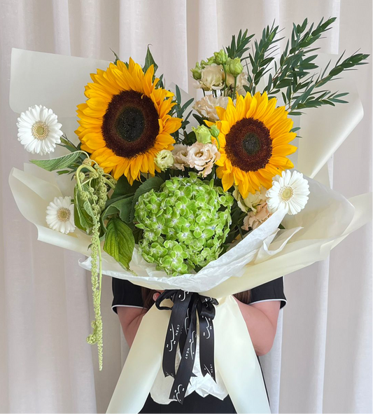 sunflower wrap