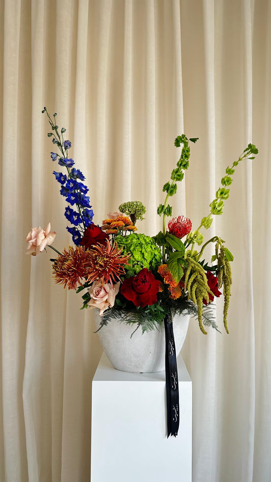 Indigo vase