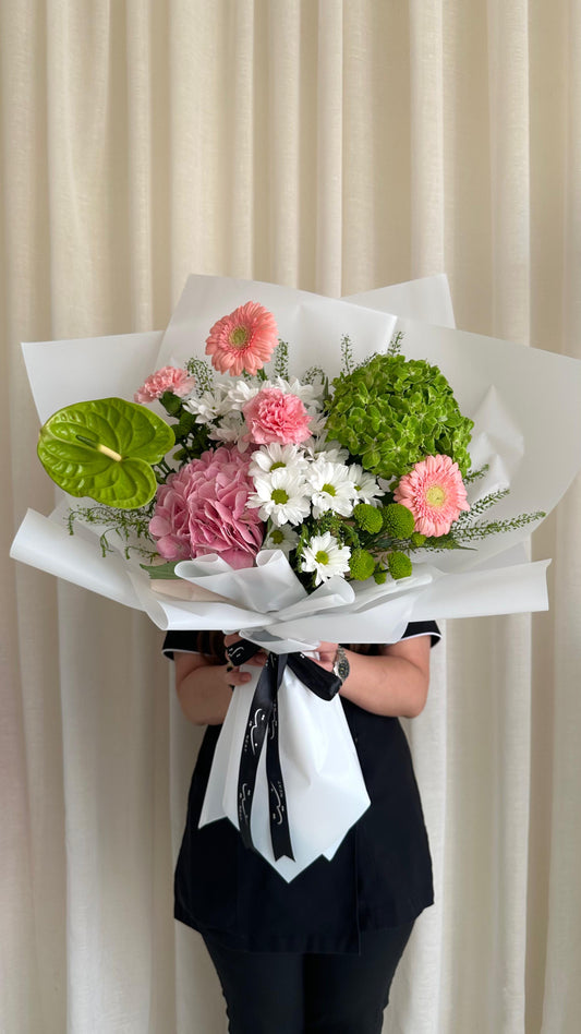 greenery pink