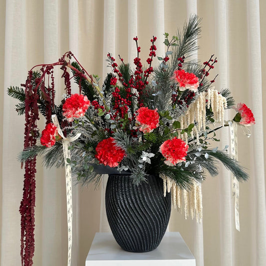 crow vase