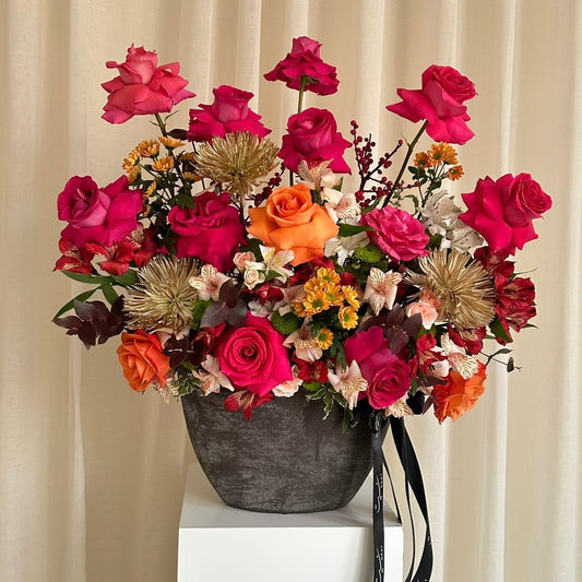 vibrant vase