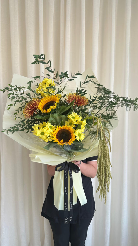 sunflower wrap